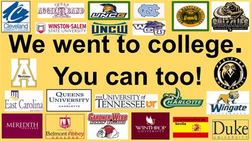 We went to college. You Can Too! 